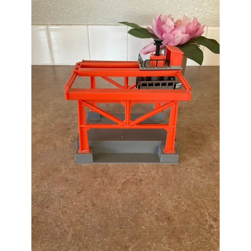 Vintage Tyco HO Scale Train Container Loader Unloader Gantry Crane Accessory